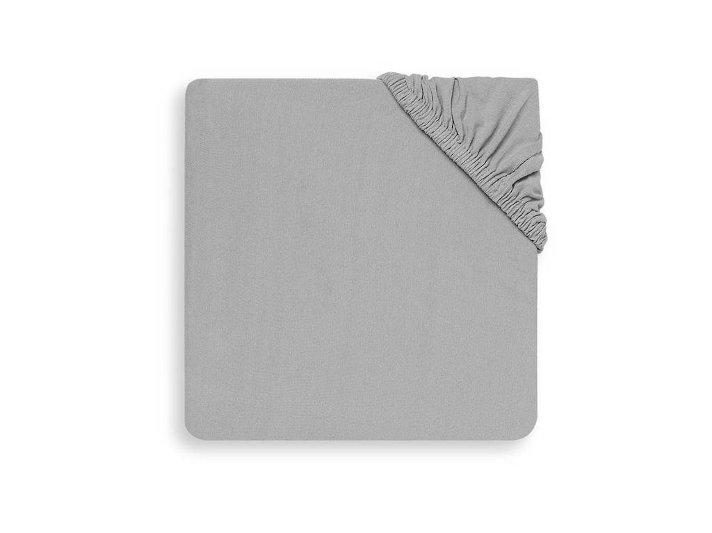 katoenen hoeslaken wieg 40x80/90cm soft grey