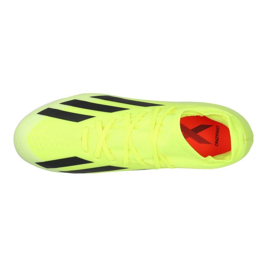 adidas X Crazyfast League 2G/3G AG Solar Energy - Jaune/Noir/Blanc