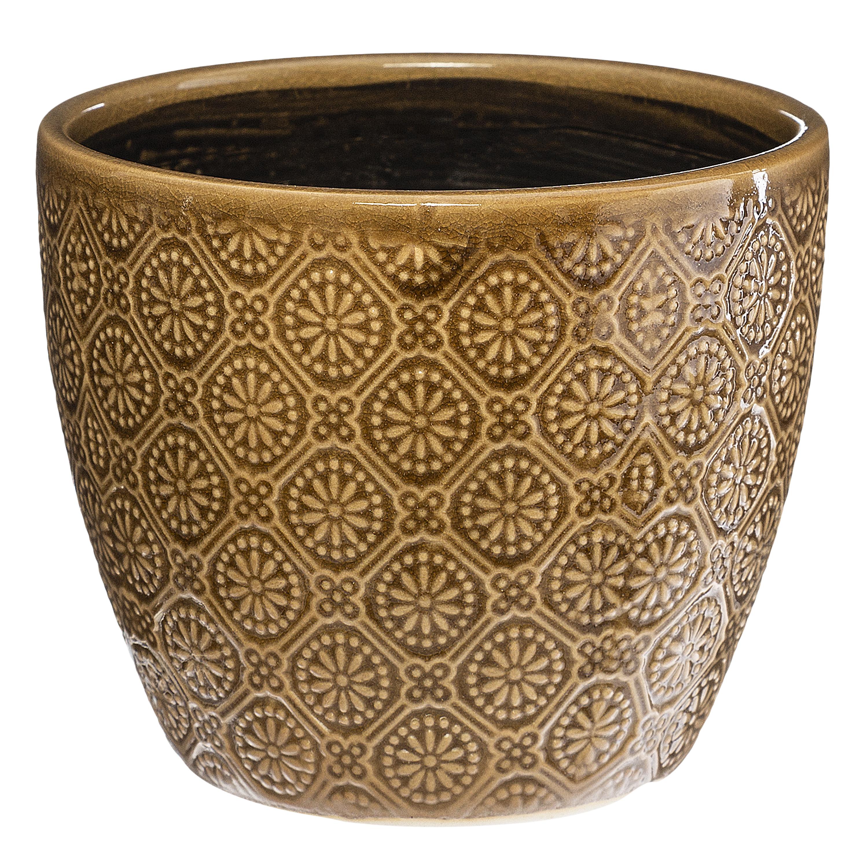 POT FSIE GLAZED D.14CM
