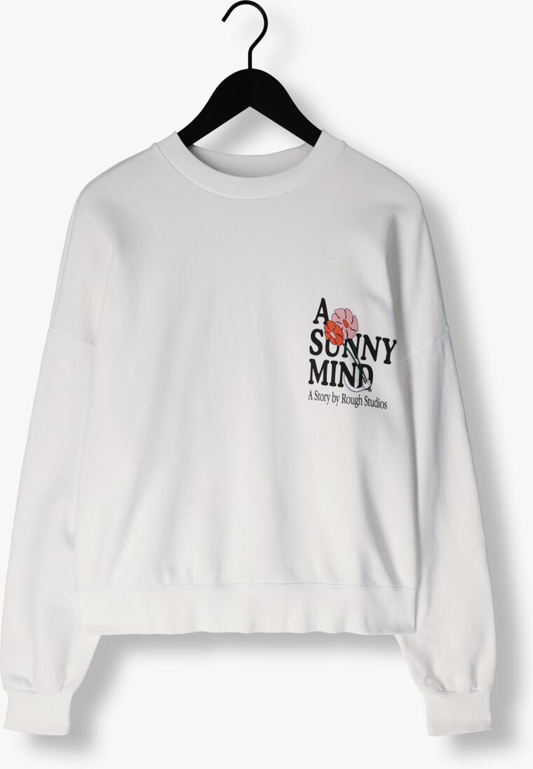 ROUGH STUDIOS witte rough studios sweater sunny mind sweatshirt