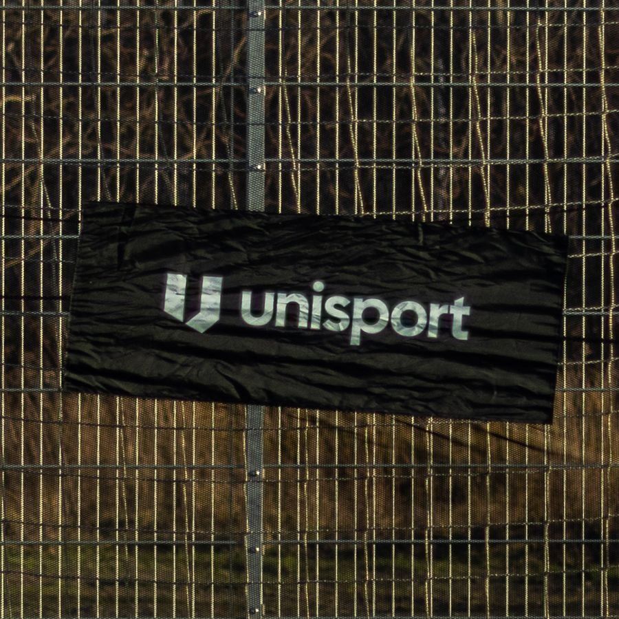 Unisport Target Shot Goal net 5m x 2m - Noir