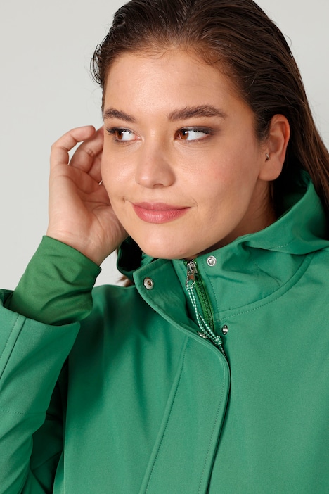 Softshelljacke, 3x-Funktion, Kapuze, Taillen-Tunnelzug, Langarm