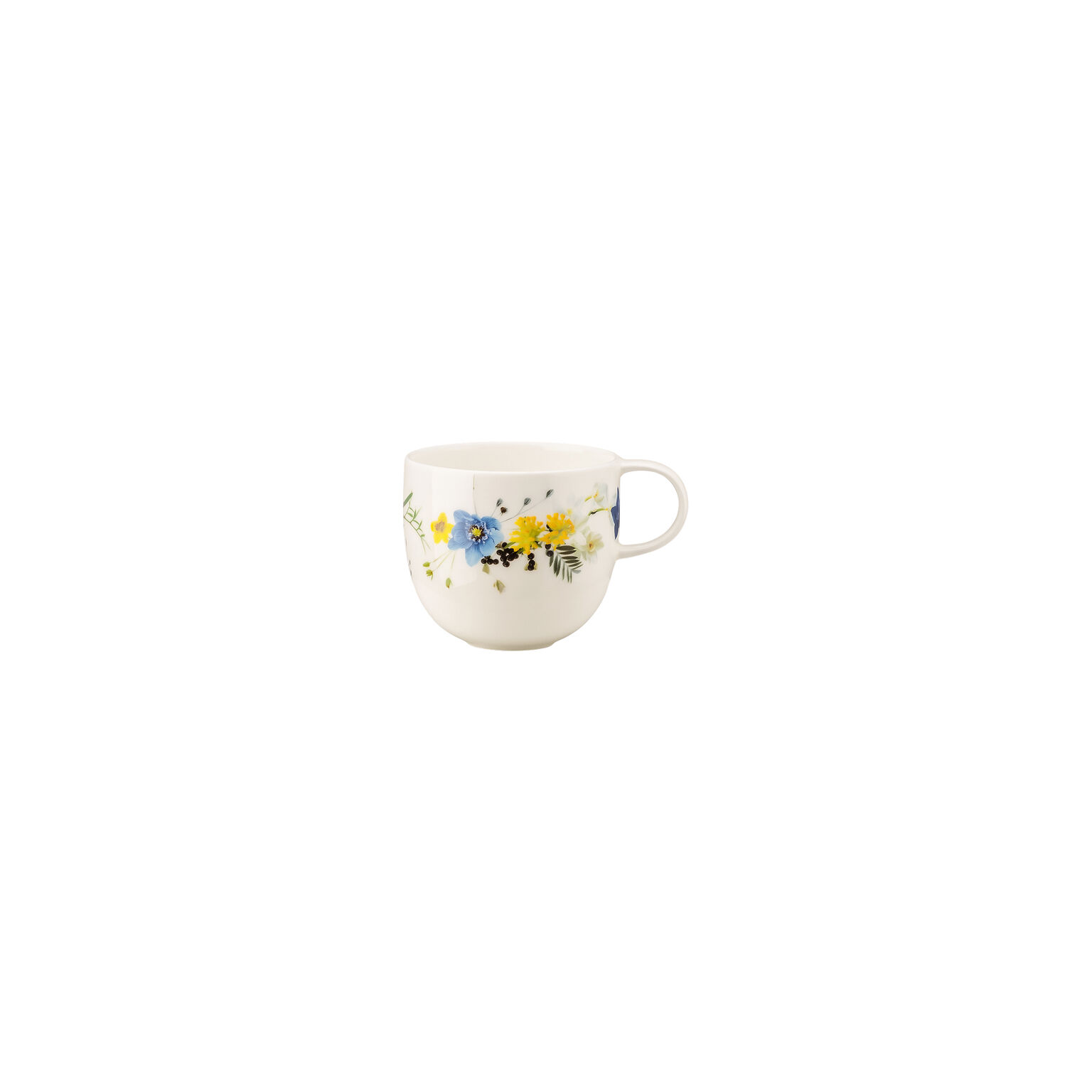 Brillance Bone China Fleurs des Alpes Kaffee-Obertasse
