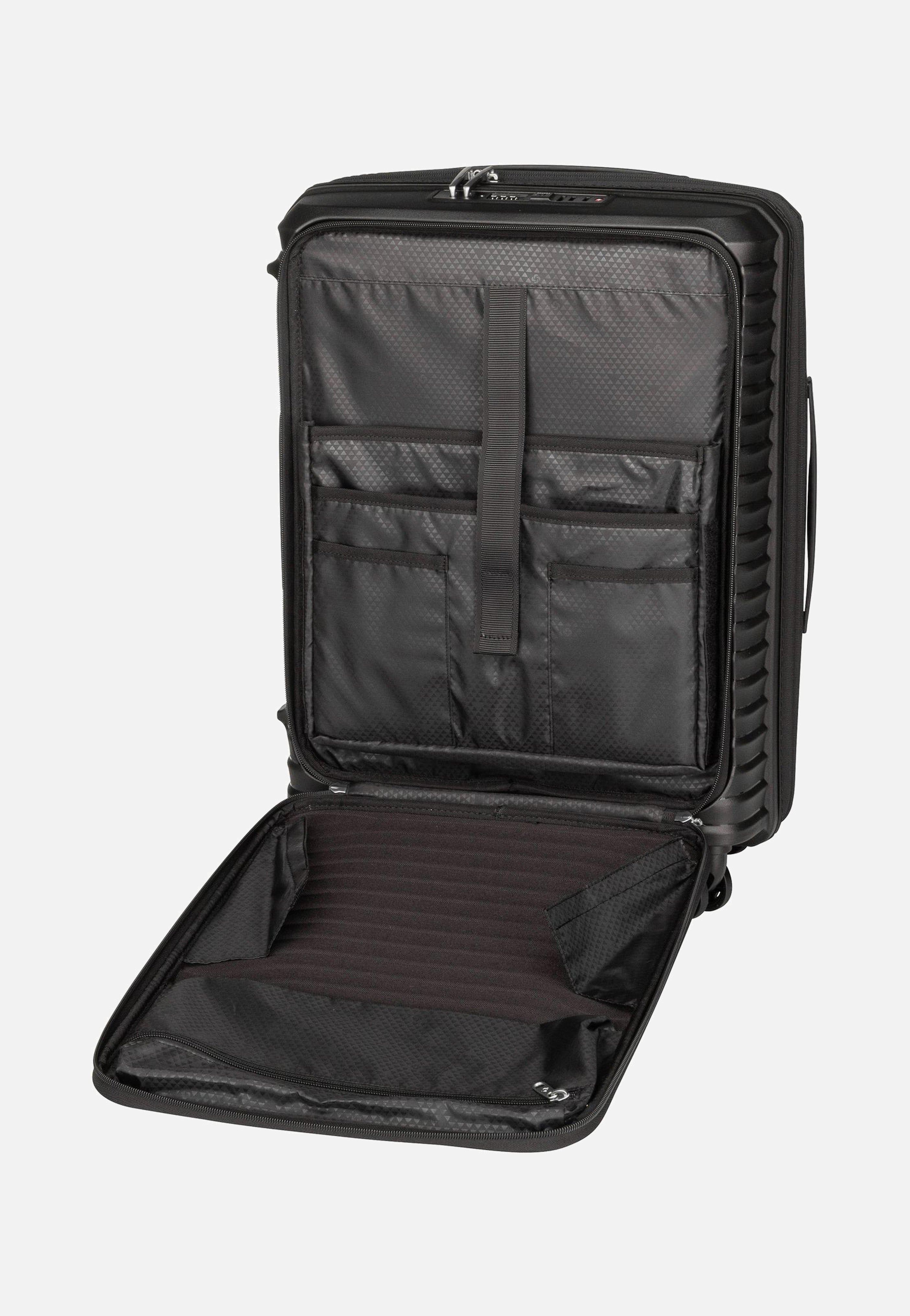 Upscape Spinner 55 EXP Easy Access Black - Koffer