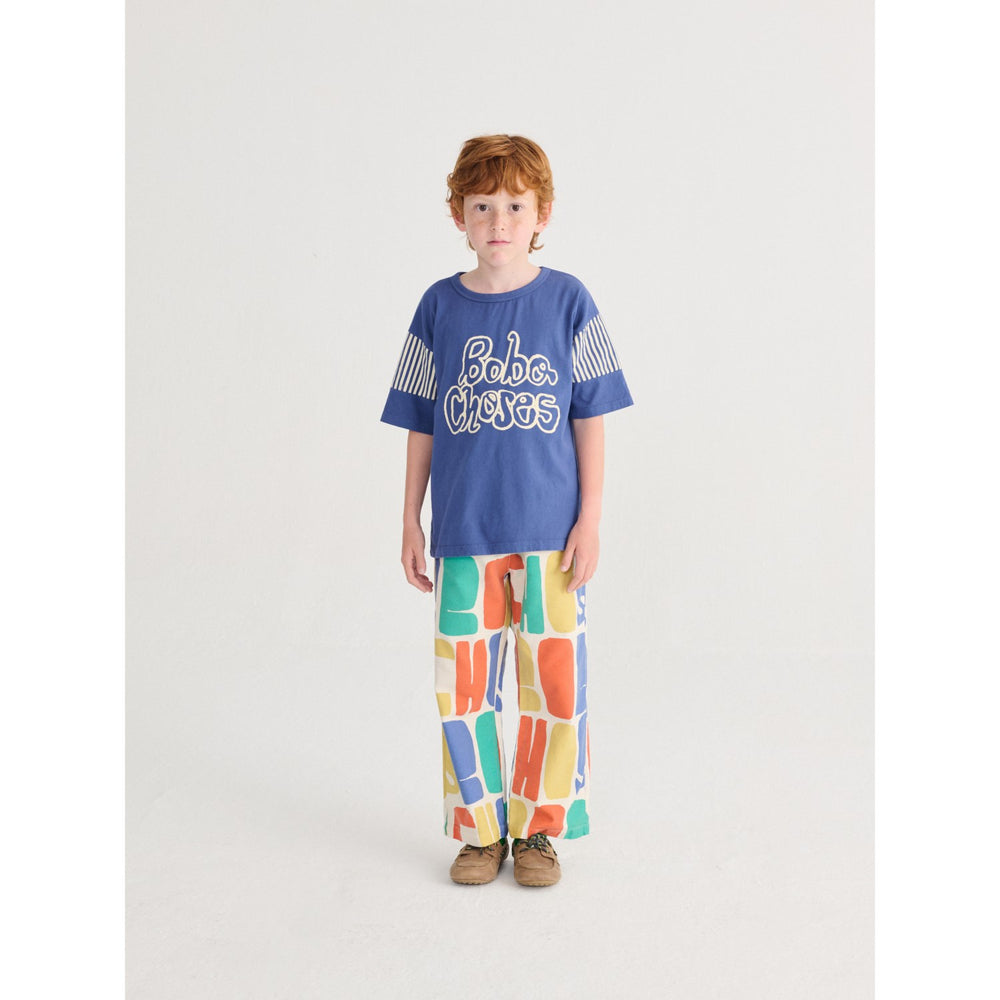 Køb Bobo Choses Navy Blue Bobo Choses By Hand T-Shirt
