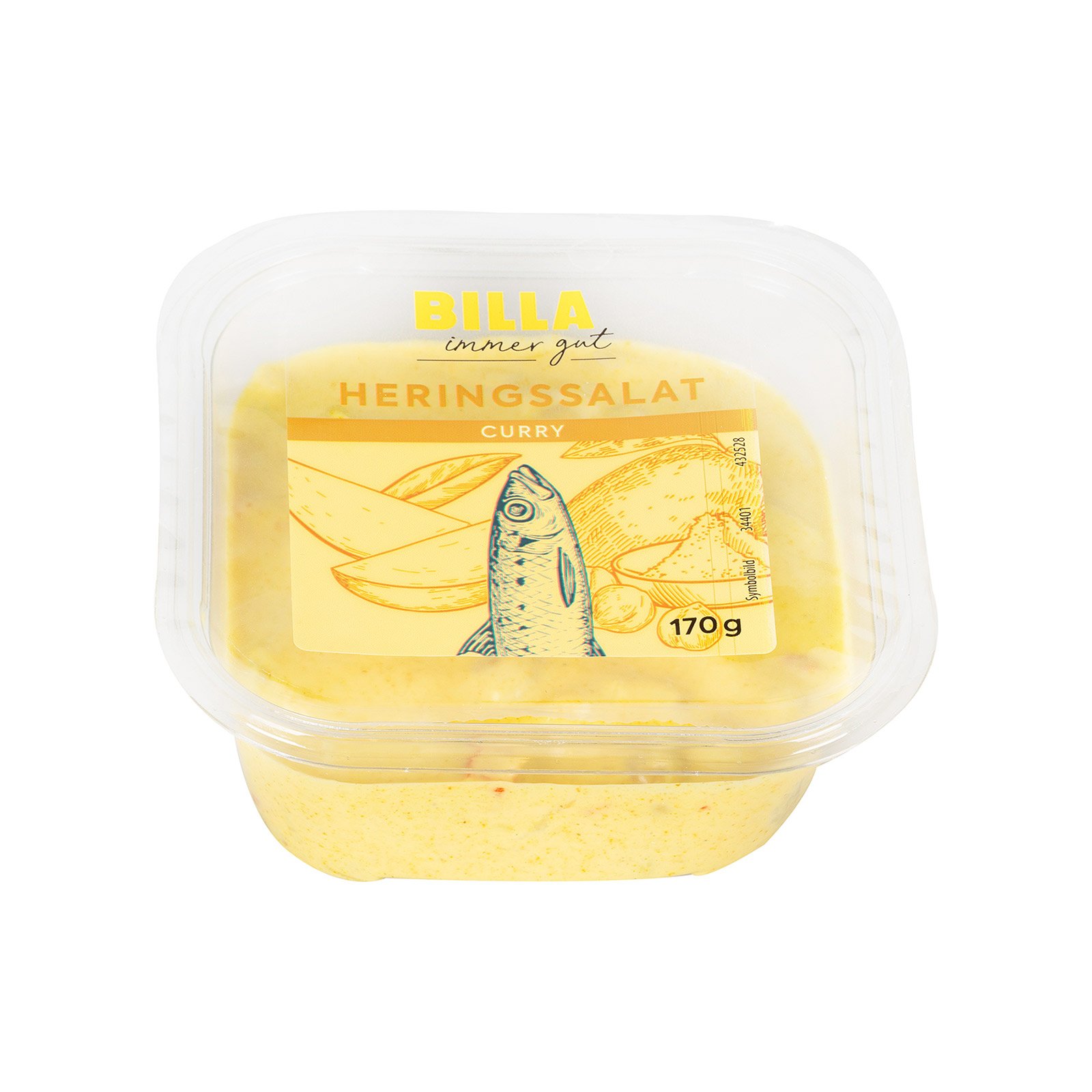 BILLA Heringssalat Curry