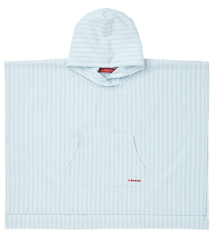 Liewood Badeponcho - Kaiden - Pure Sky/Creme De La Creme