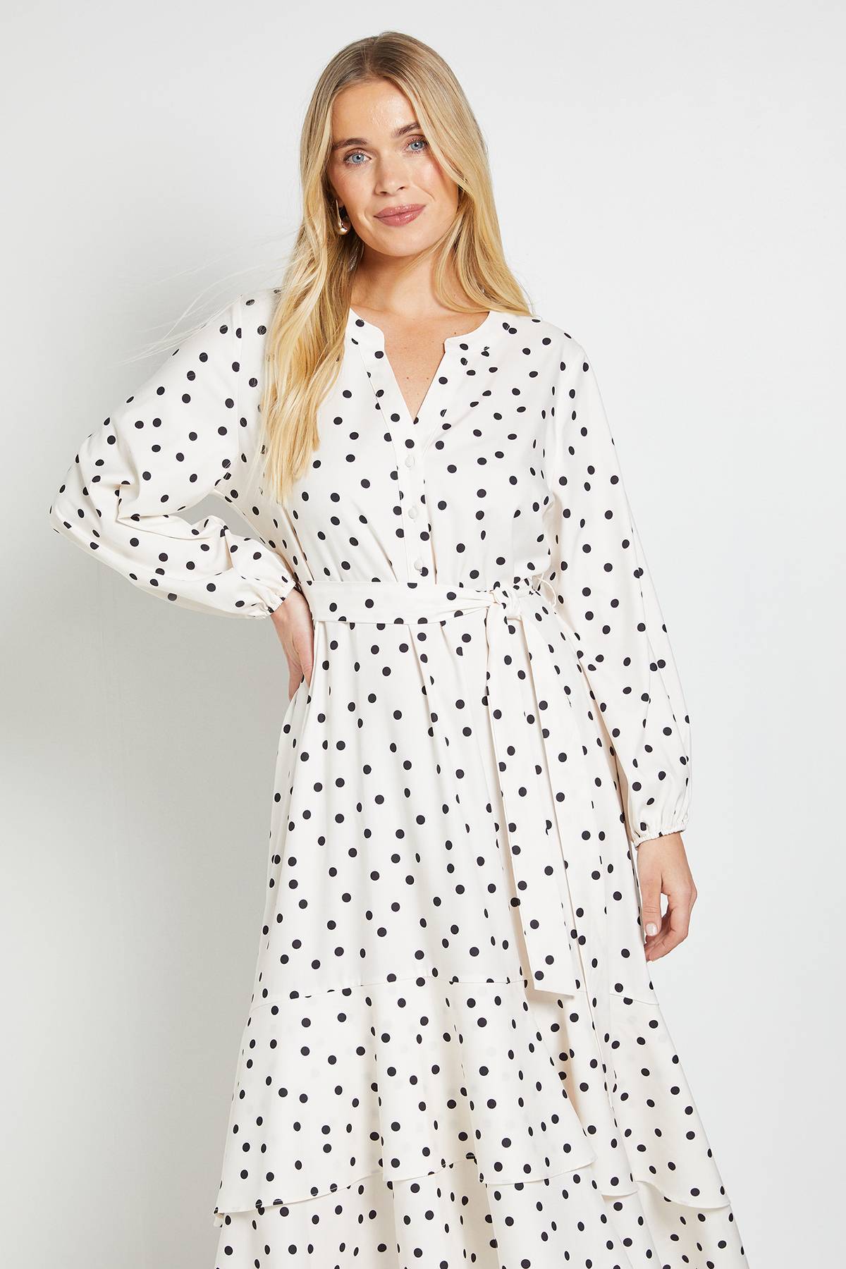 Wallis Robe À Imprimé Floral À Pois Wallis Petite
