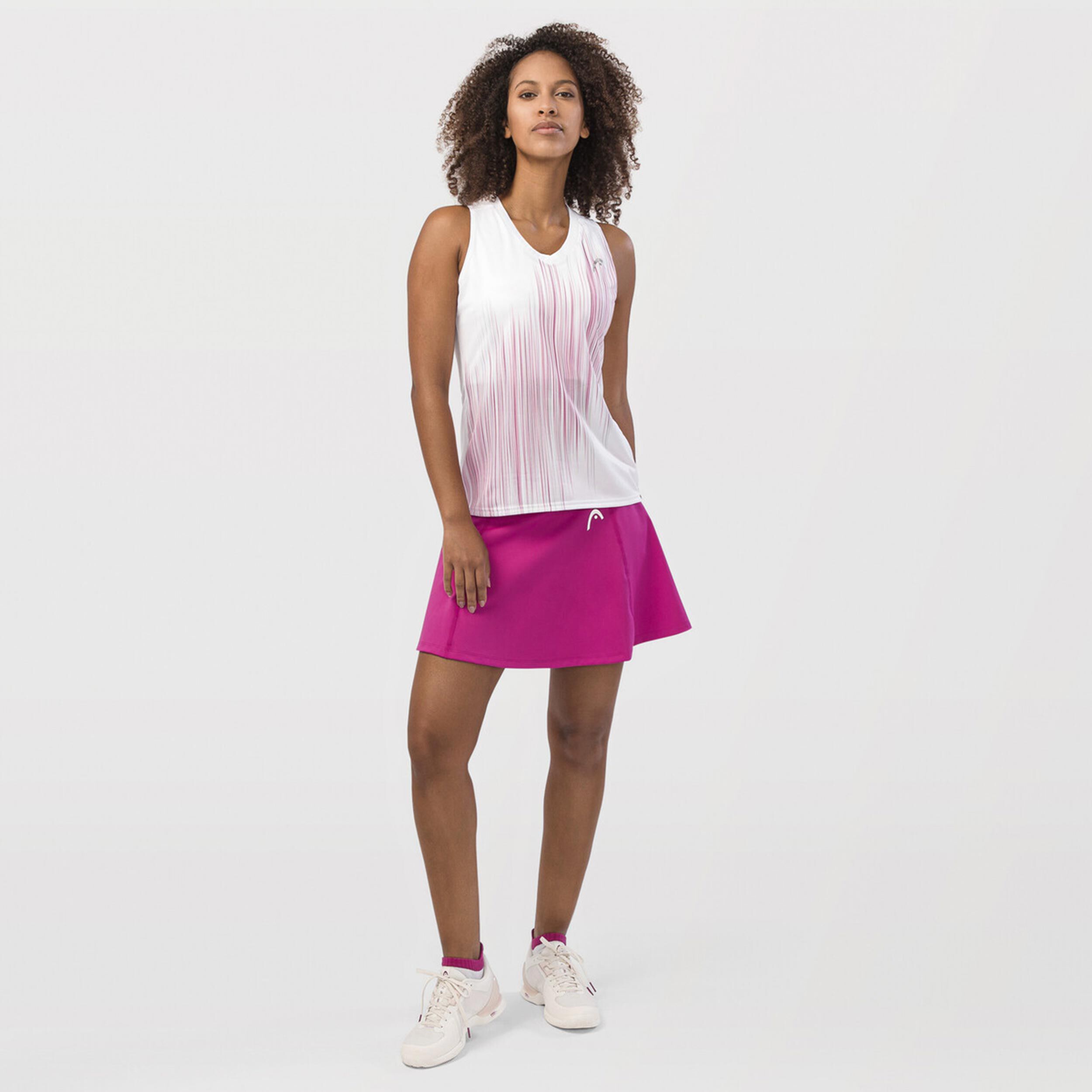 HEAD Performance Débardeur Tank Top Femmes - Blanc , Berry