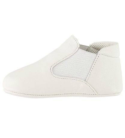 Dolce & Gabbana Leder-Krabbelschuhe - Weiß