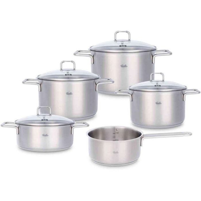 Fissler Hamburg Topf-Set 5-tlg. mit Glasdeckel