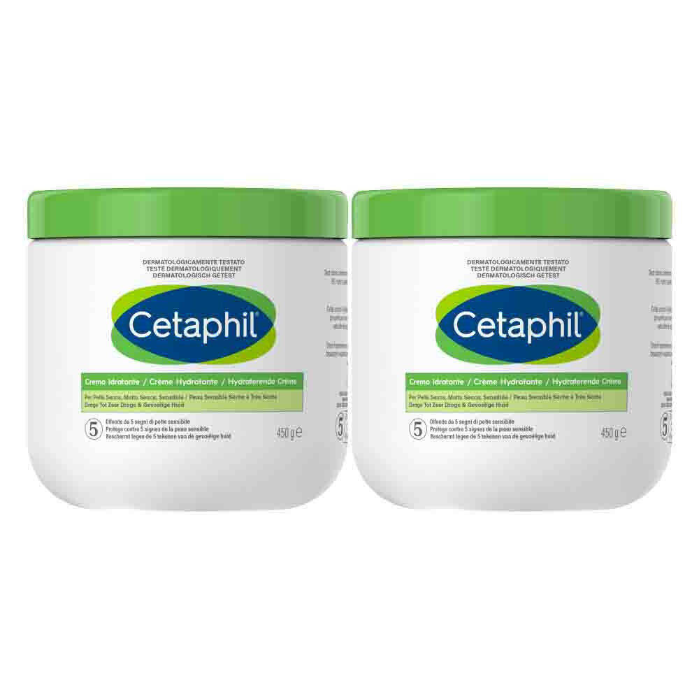 2x Cetaphil Hydraterende Crème450 gr