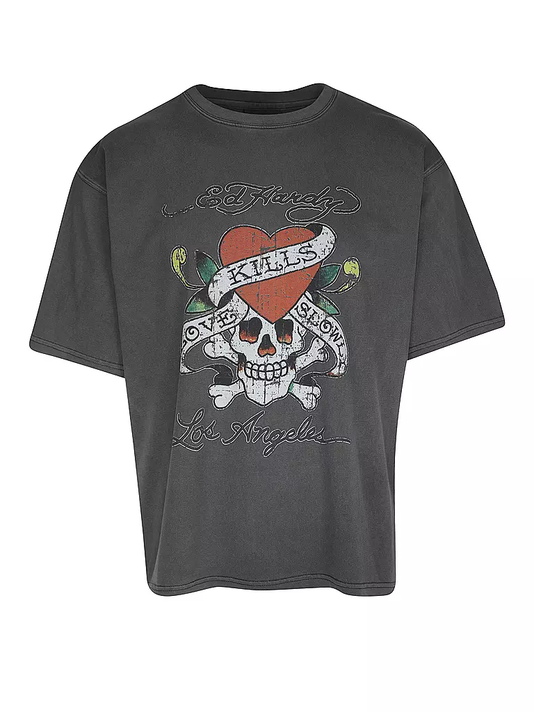 ED HARDY T-Shirt LOVE KILLS SLOWLY schwarz