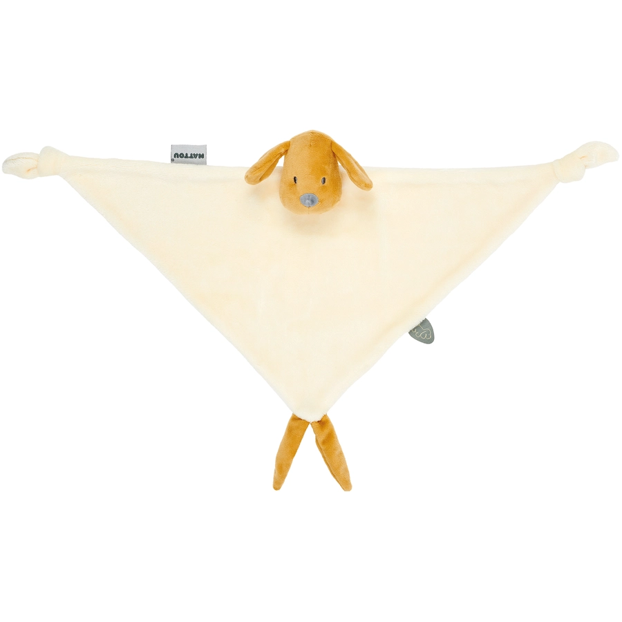Nattou Charlie Maxi-Kuscheltuch Flanell Vanille