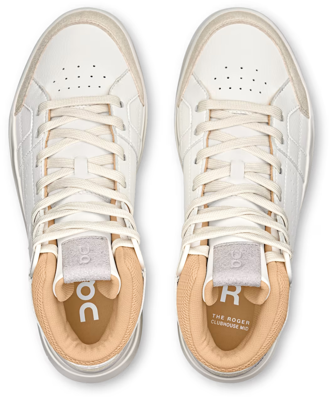THE ROGER Clubhouse Mid Dame White/Blonde