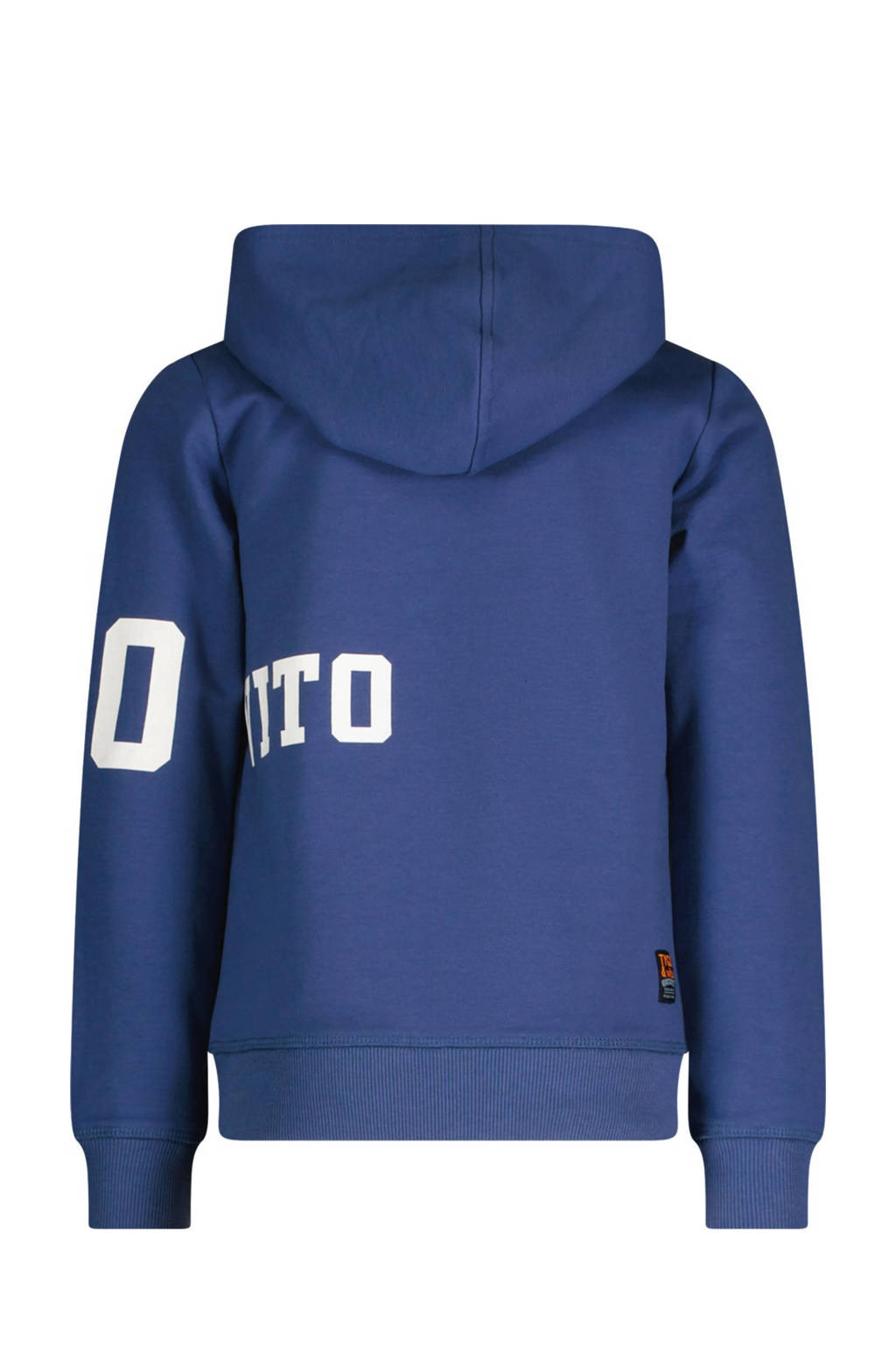 TYGO & vito hoodie Haven met logo jeansblauw