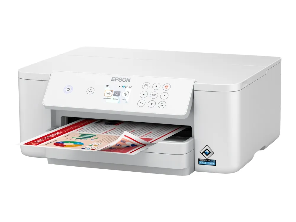 Epson WorkForce Pro WF-C4310DW - Printer - farve - Duplex - blækprinter - A4 - 4800 x 2400 dpi - op til 21 spm (mono) / op til 11 spm (farve) - kapacitet: 250 ark - Wi-Fi(n), LAN, USB 2.0