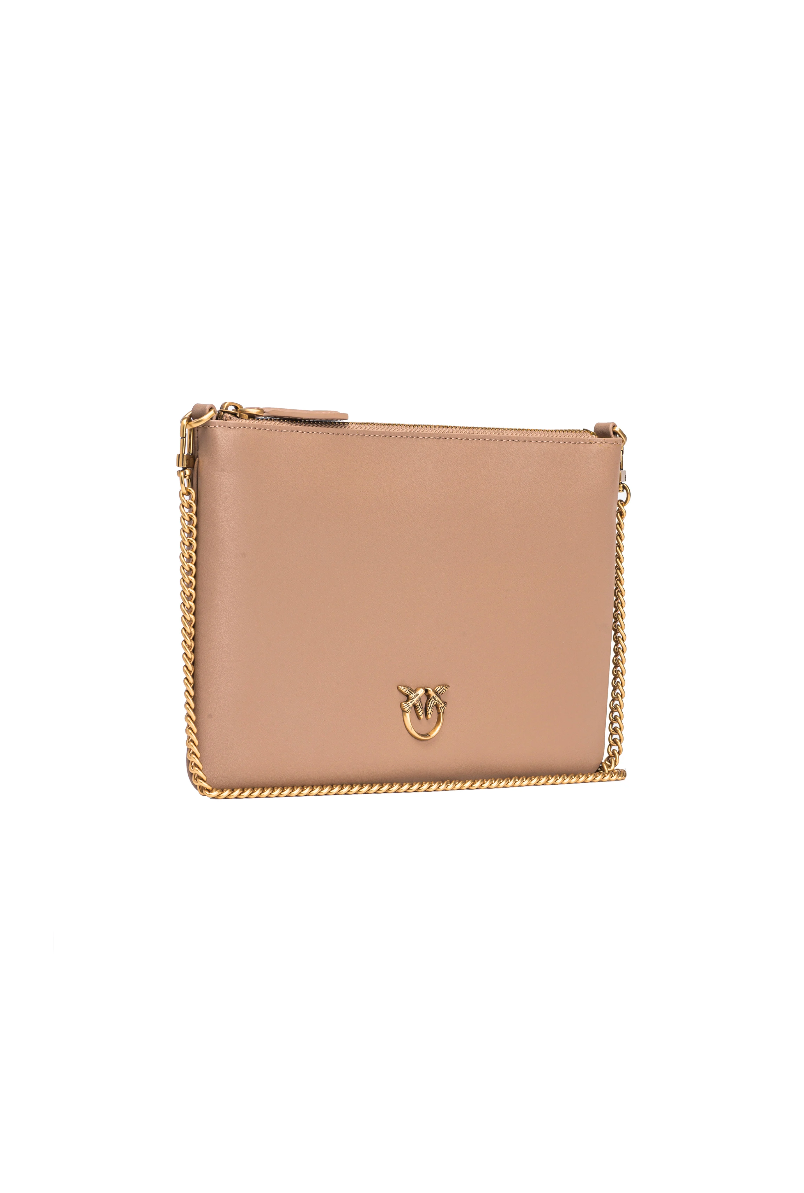 Classic flat love bag simply | Marron