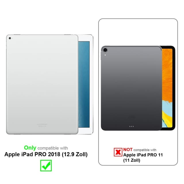 iPad PRO 2018 (12.9 tomme) Pungetui Cover (Brun)