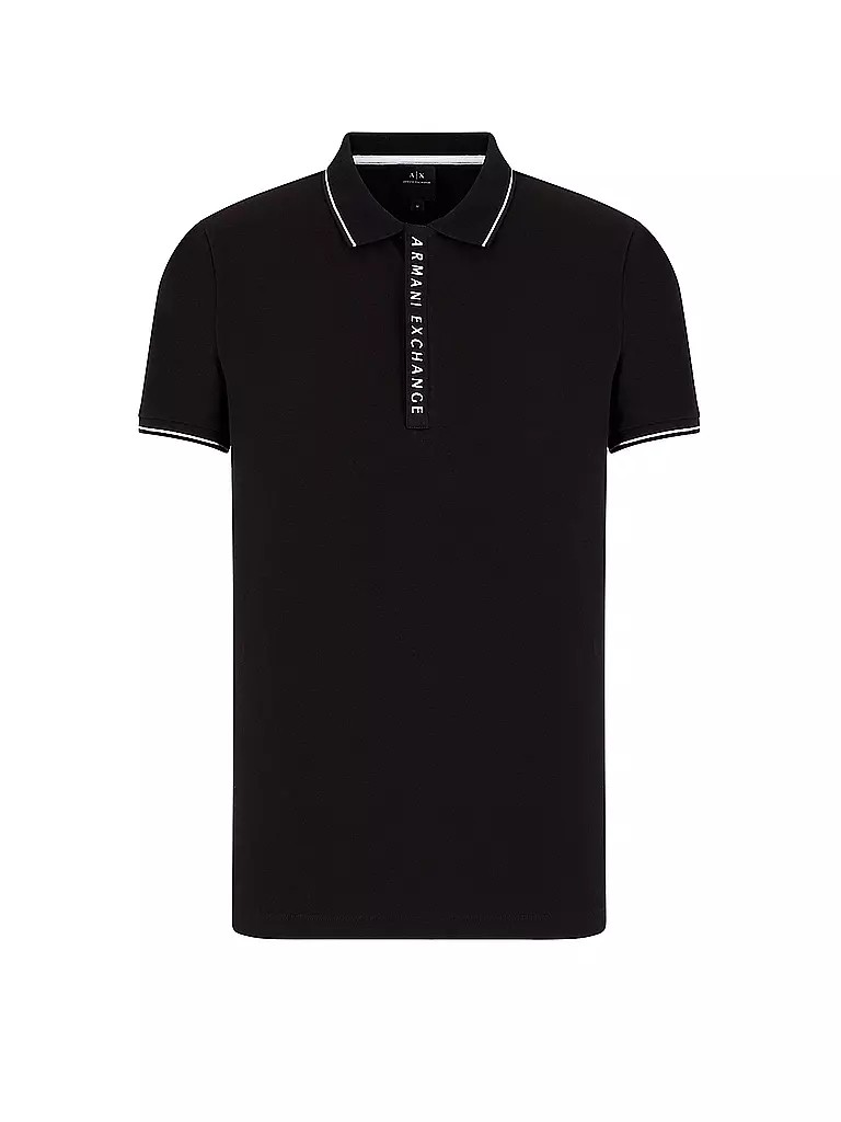 ARMANI EXCHANGE Poloshirt  schwarz