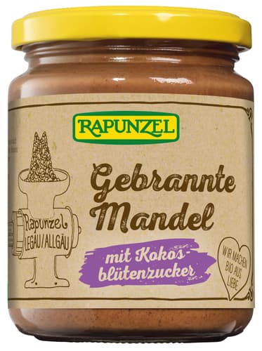 Rapunzel BIO Gebrannte Mandel mit Kokosblütenzucker