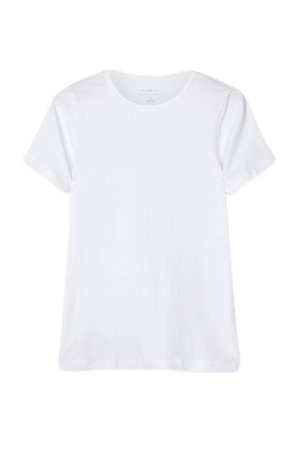 NAME IT T-shirt - set van 2 wit