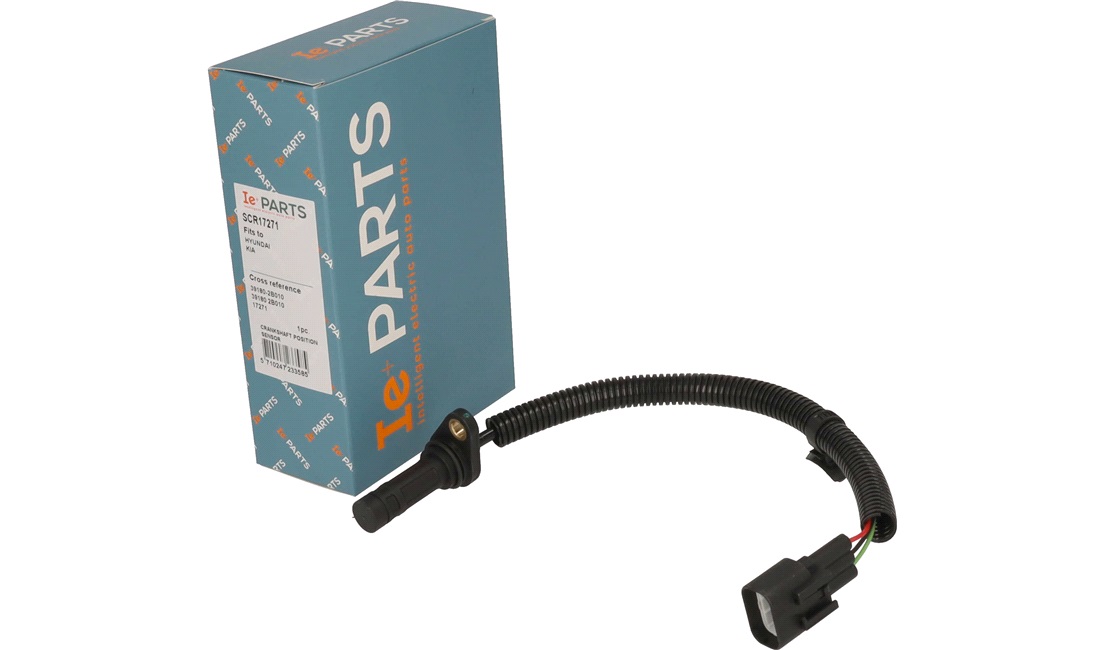 Impulsensor, krumtapaksel