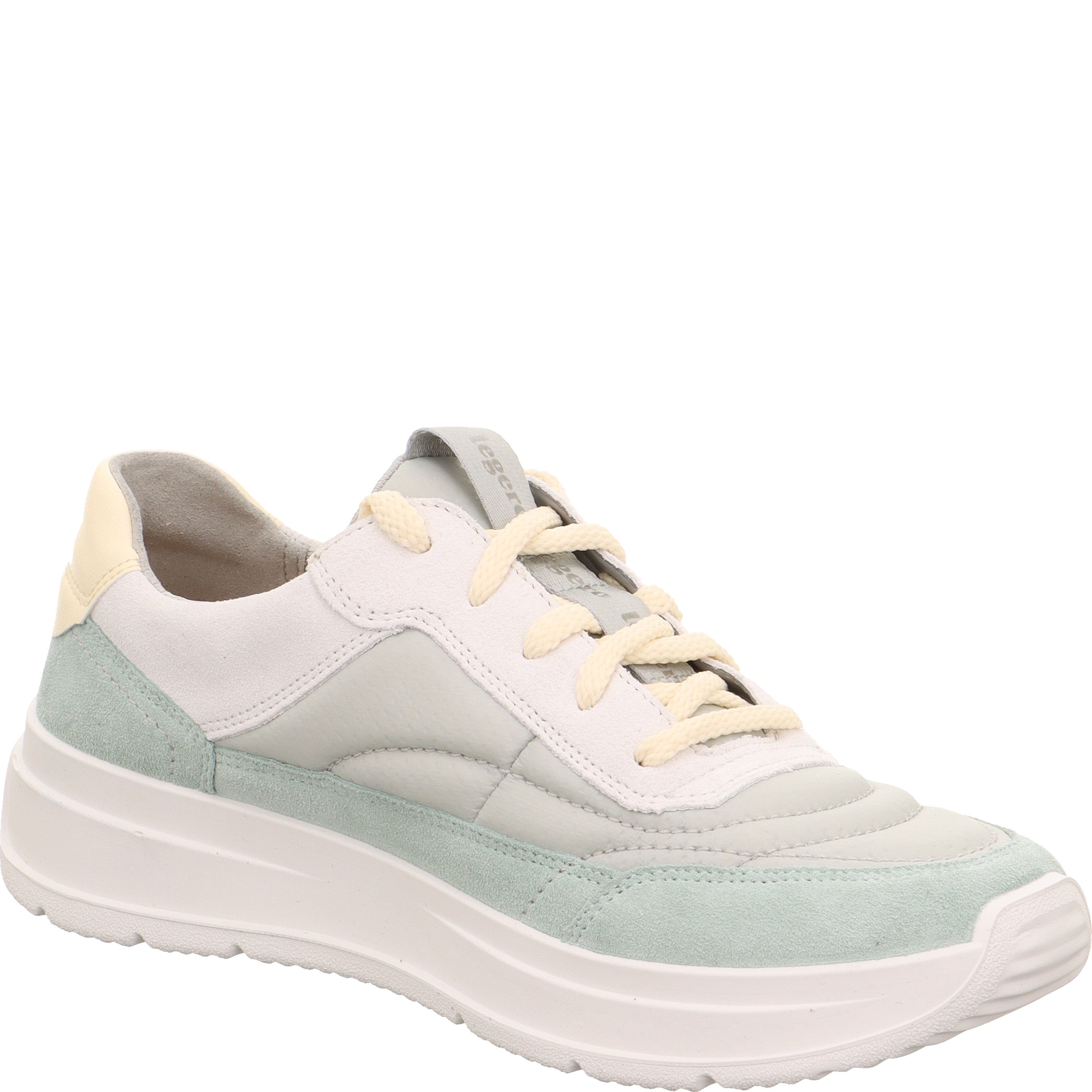 legero SPRINTER Damen  Sneaker low mit Schnürung - Farbe: Alga - Größe: 7.5