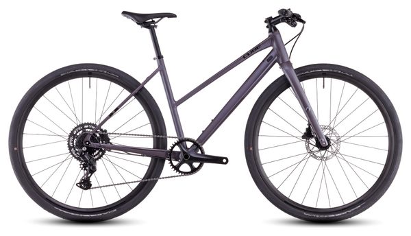 Vélo Fitness Cube Nulane One Trapeze Shimano Cues 9V 700 mm Gris Mineral 2025