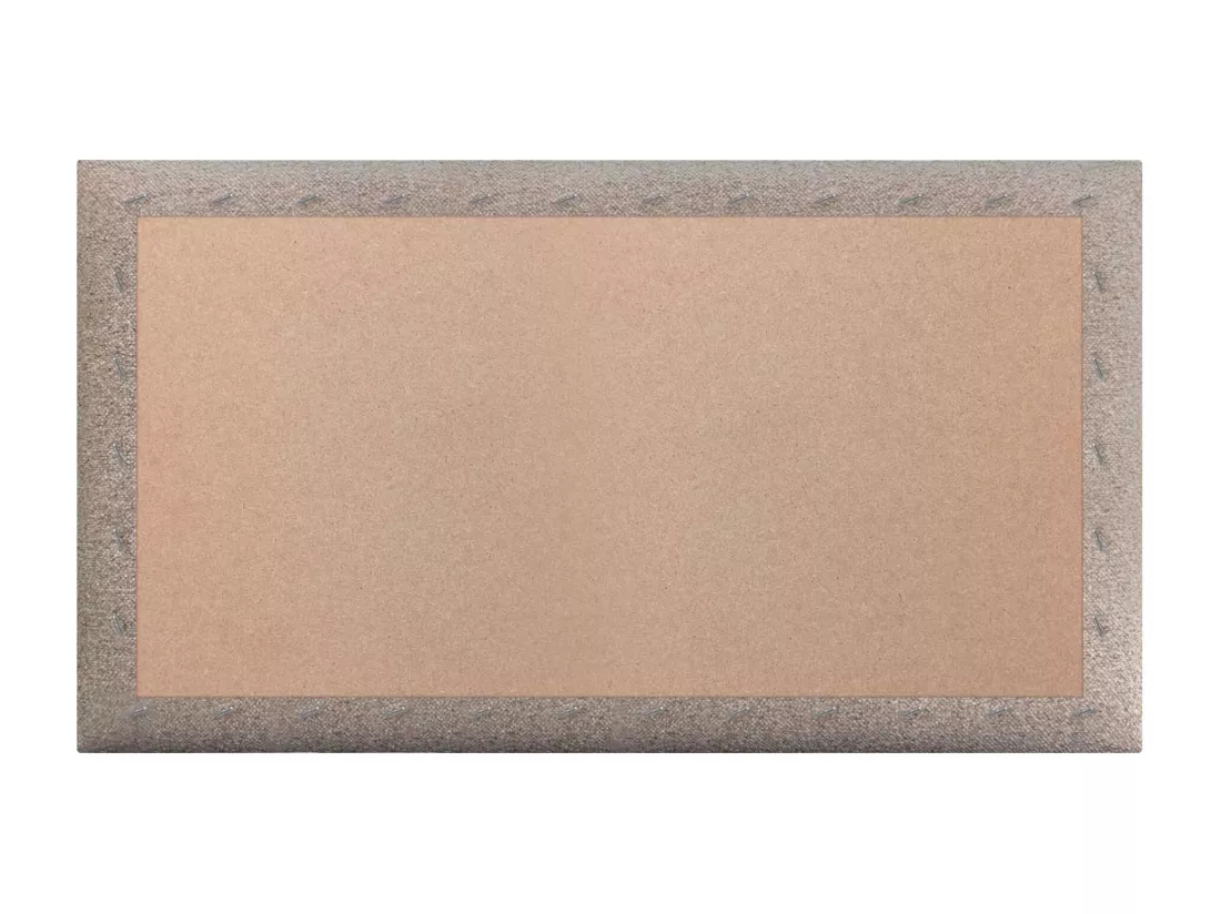 DHOME Lot de 6 Panneaux Rembourrés en Tissu Aqualine Autocollants pour Mur Acoustiques Absorbants Protection contre les Chocs (Sable, 60x40cm, x6)