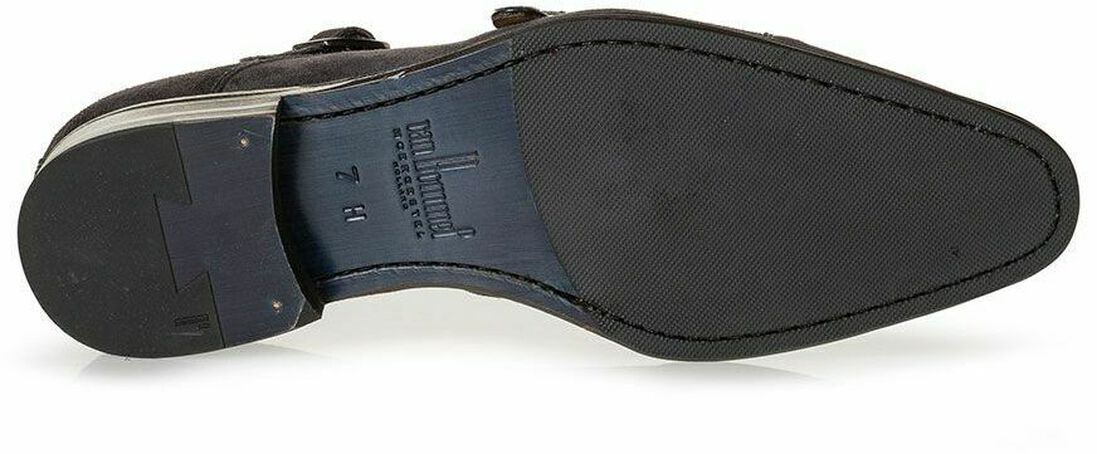 VAN BOMMEL grijze van bommel nette schoenen sbm-30020