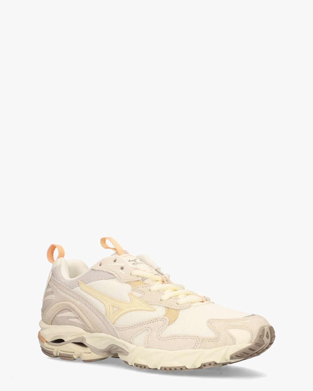 Mizuno Wave Ride 10 Off-White/Beige Herensneakers