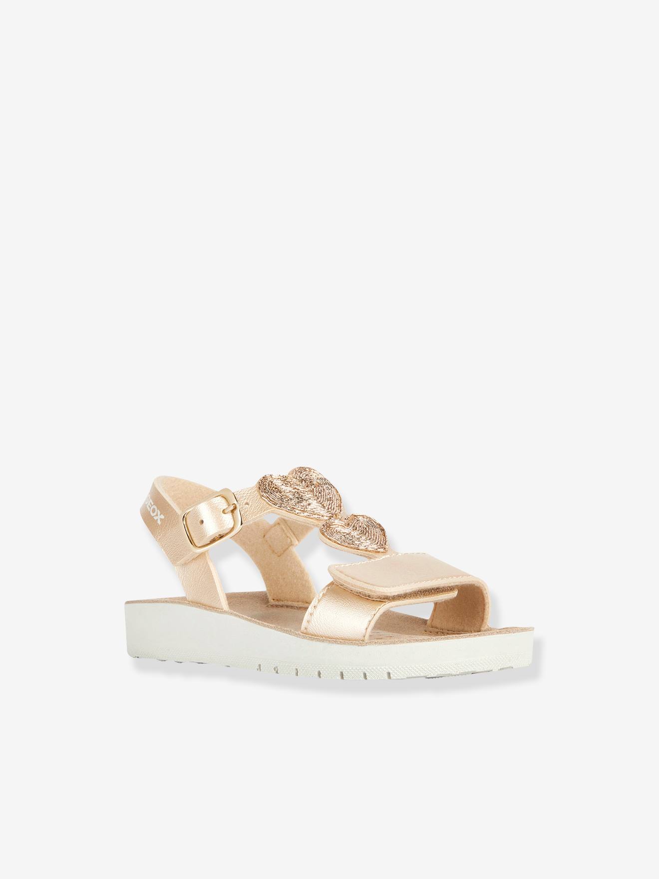 Sandálias infantis Geox® Costarei Girl, douradas