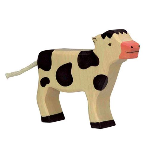 Holztiger zwartgevlekt kalf 11 cm