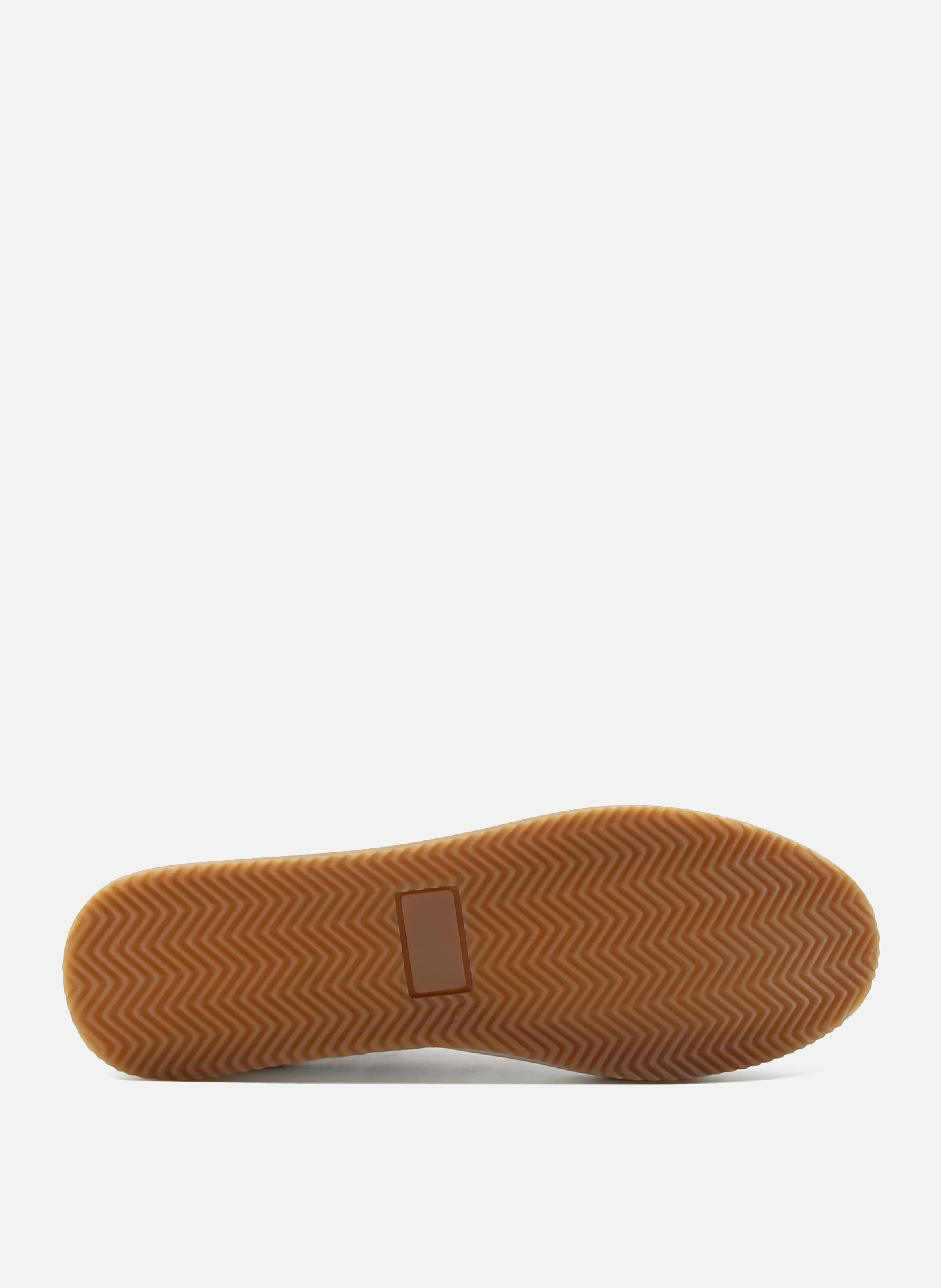 Baskets gaspard cuir grainé | Marron