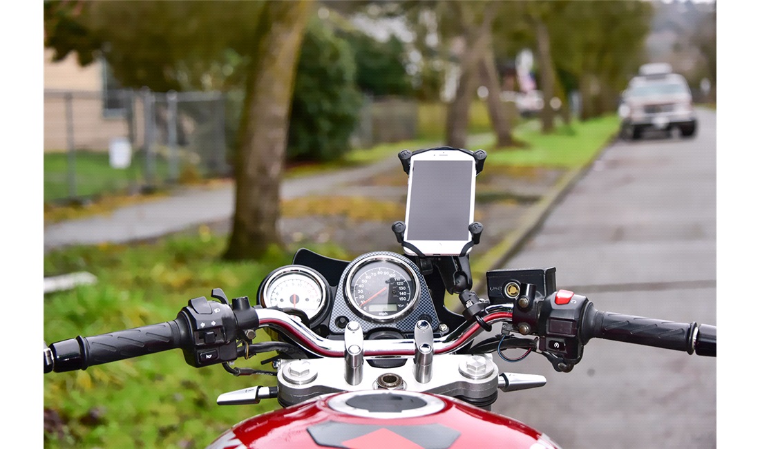 RAM Mounts X-Grip stor UN10 smartphone holder U-Bolt til styr