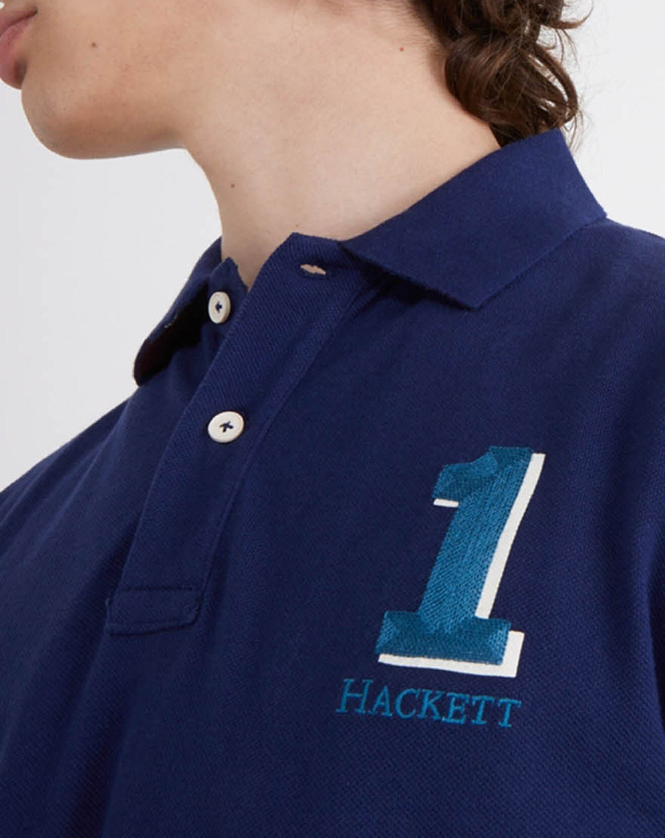 Hackett London Polo Regular Fit Numéro 1 bleu marine