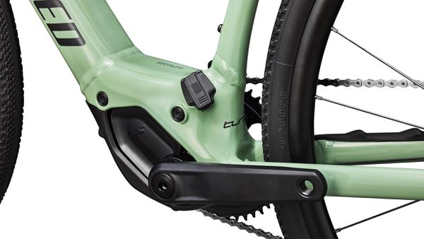TURBO CREO 2 E5 COMP E-Gravelbike  gloss pistachio  49 CM