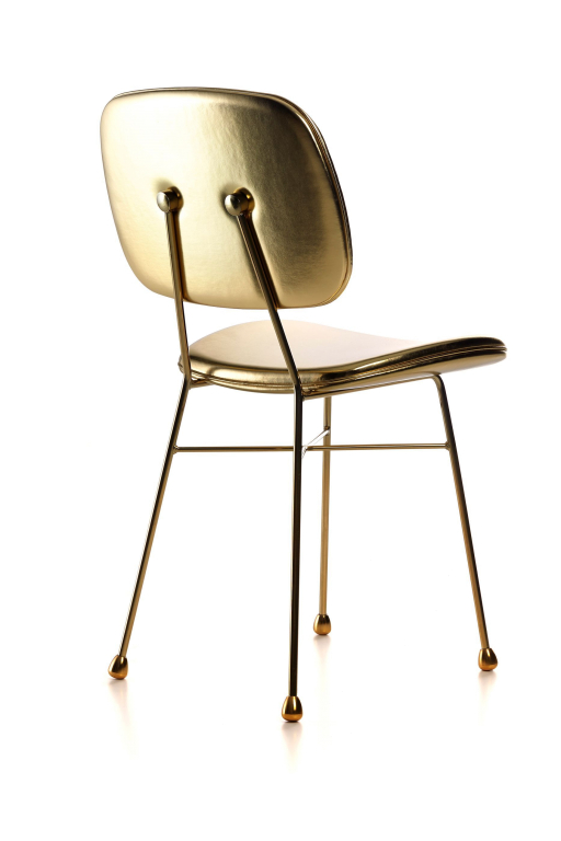 Moooi The Golden Chair eetkamerstoel mat goud