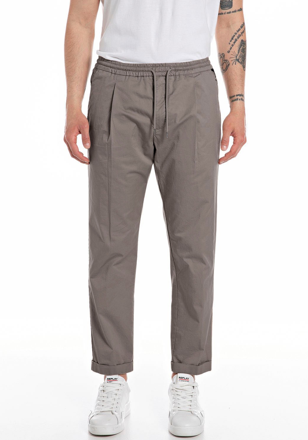 Replay Schlupfhose »Regular Fit«  mit elastischem Bund