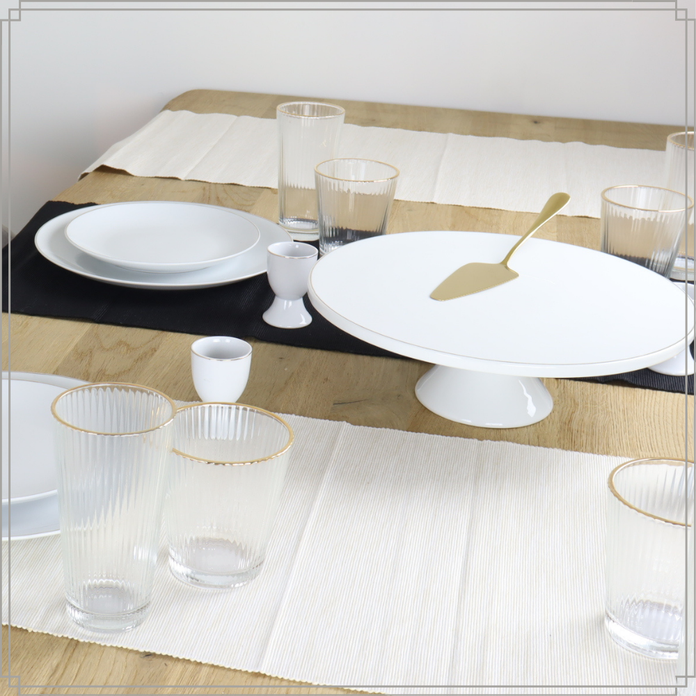 OTIX Taartschep Cakeschep Goud RVS 23 cm Bakspullen