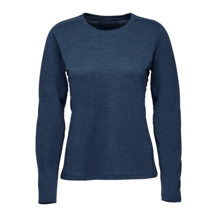 Black Diamond Dame Trøjer Lightwire LS Tee Blå