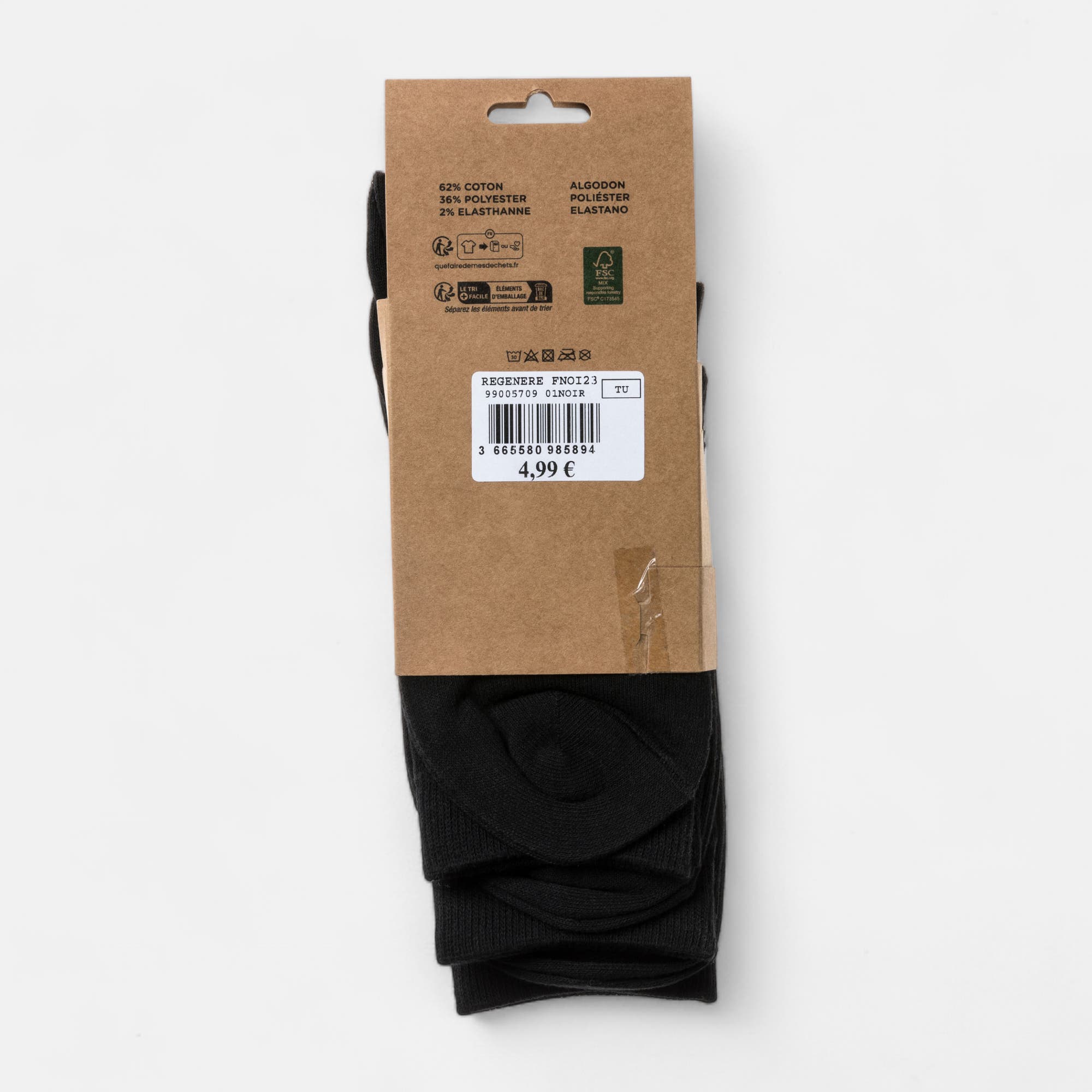 Chaussettes Femme noir