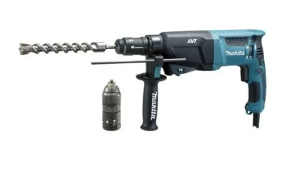 Makita HR2631FTJ - Roterende hammer - 800 W - 3 tilstande - SDS-plus - 2.4 Joule
