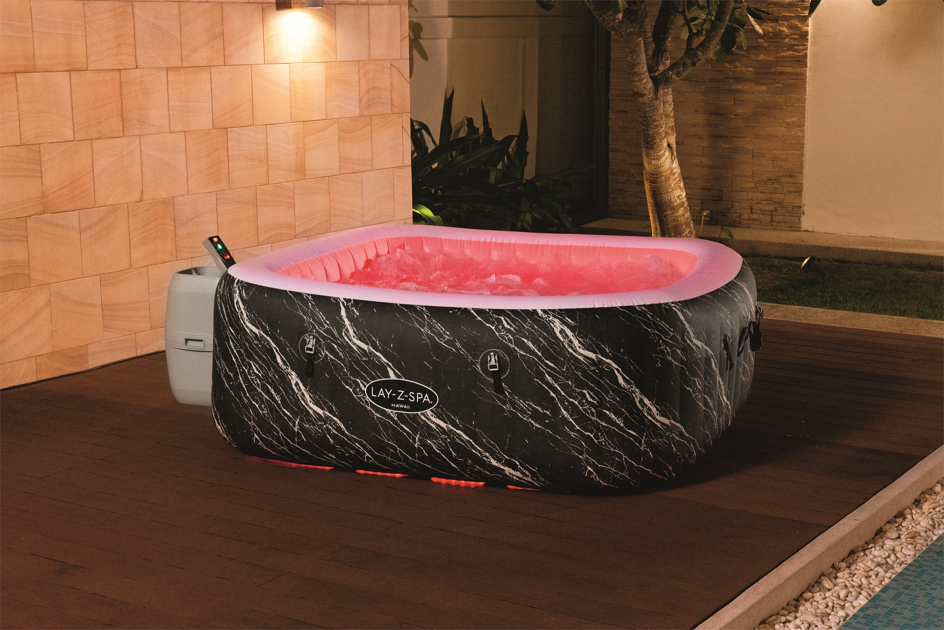 Bestway Whirlpool Lay-Z-Spa HAWAII LED 6 Personen
