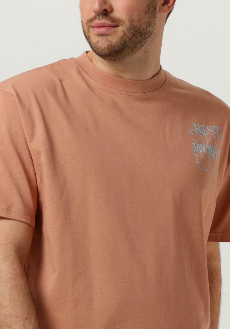 WOODBIRD koraal woodbird t-shirt wbbaine day tee