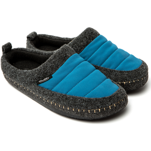 Nuvola. - Zueco New Wool Azul