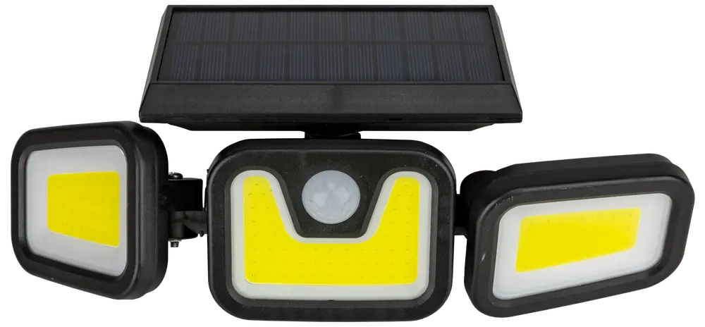 SARTANO Solcellelampe tredelt med sensor