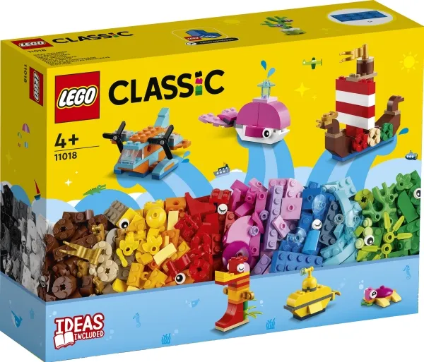 LEGO CLASSIC 11018 - Kreativt hav-sjov