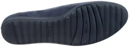 02.020.36 Gabor blauw - maat 9 ballerina blauw - maat 9 Calandschoen